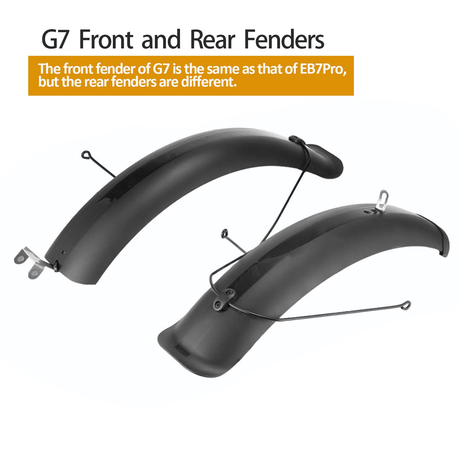 E·BYCCO Electric Bike Front and Rear Fenders